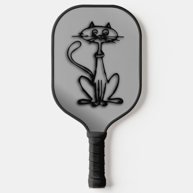 Cool Kitty Cat Pickleball Paddle (Front)
