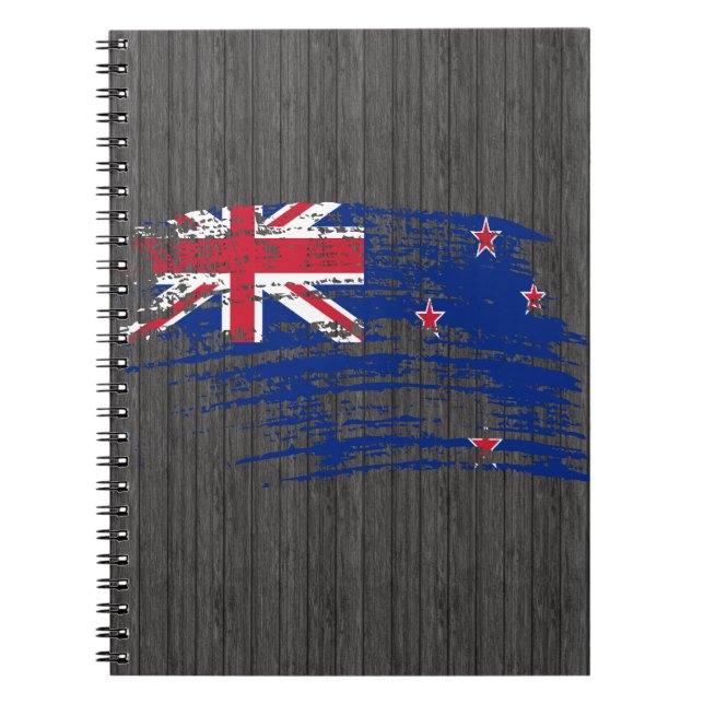 Cool Kiwi flag design Notebook (Front)