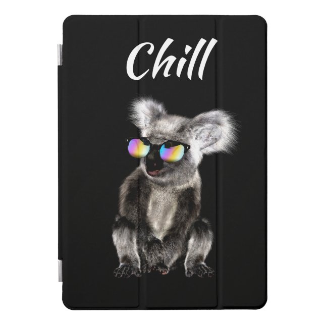Cool Koala Bear Wearing Sunglasses iPad Pro Cover (Front)