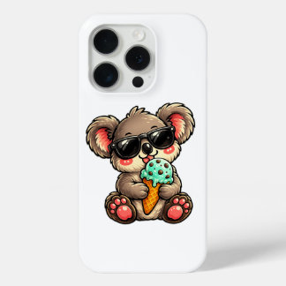 Cool Koala Ice Cream iPhone 15 Pro Case