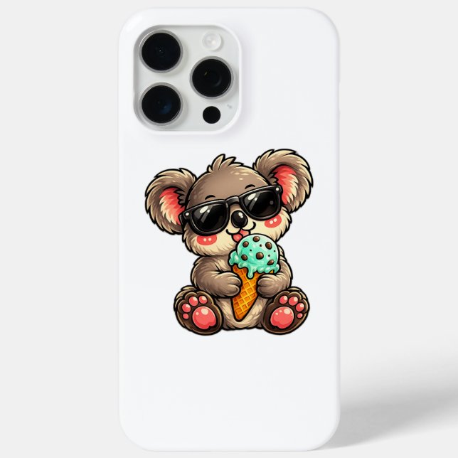 Cool Koala Ice Cream Case-Mate iPhone Case (Back)