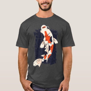 Cool Koi Fish Fisherman Beautiful Koi Fish T-Shirt