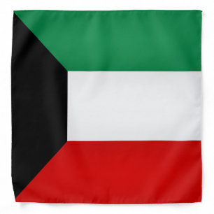Cool Kuwait Flag Fashion Bandana