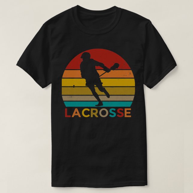 Cool Lacrosse Retro Vintage Lacrosse Pullover Hood (Design Front)