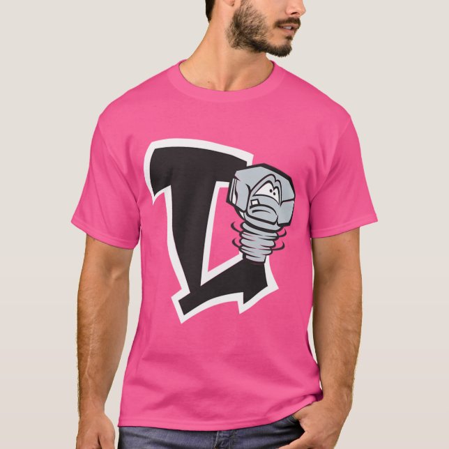 Cool Lansing Lugnuts Icon Oversized T-Shirt (Front)