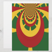 COOL Latest Jamaica's Rasta colors (Front/Back)