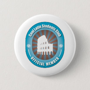 Cool Latin Students Club Pinback Button