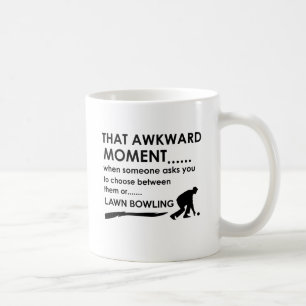 Cool lawn bowl designs coffee mug