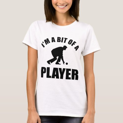 Cool Lawn bowling design T_Shirt