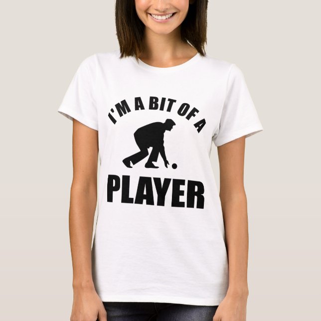 Cool Lawn bowling design T-Shirt (Front)