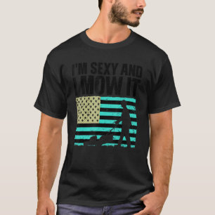 Cool Lawn Mower For Men Women Mowing Landscaper 4t T-Shirt