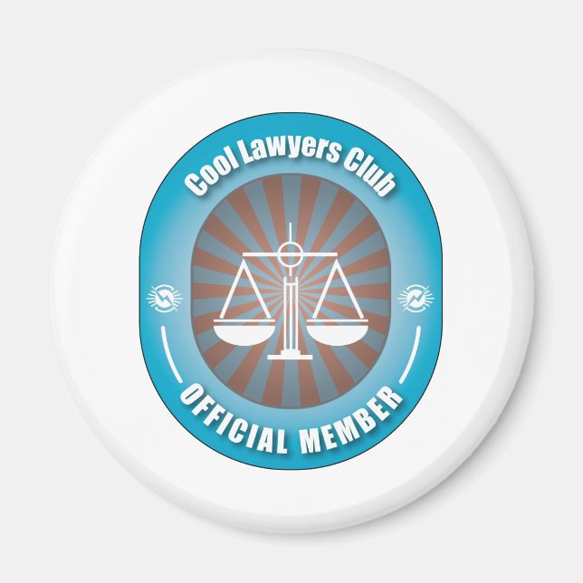 Cool Lawyers Club Magnet (Front)