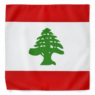Cool Lebanon Flag Fashion Bandana