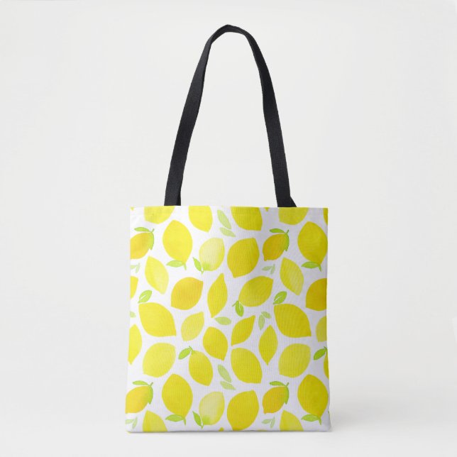 Cool lemons fruit tote bag (Front)