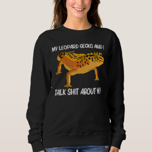 Cool Leopard Gecko For Men Women Panther Gecko 4 Sweatshirt