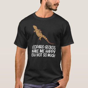 Cool Leopard Gecko For Men Women Tiny Dinosaur Liz T-Shirt