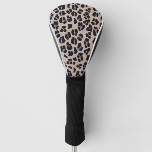 Cool Leopard Pattern Golf Head Cover