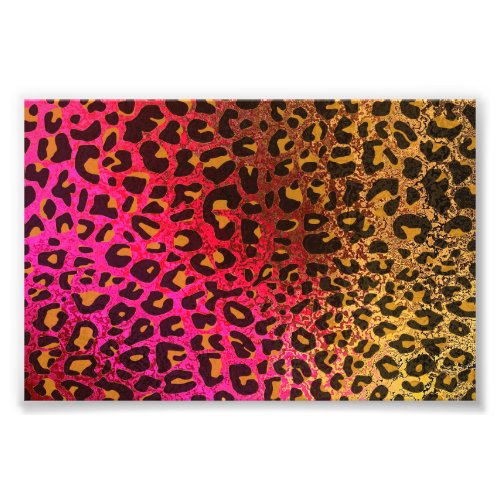 Cool Leopard print skin bright rough background