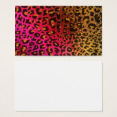 Cool Leopard print skin bright rough background (Front & Back)