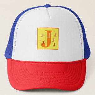Cool Letter "J" (personalized) Trucker Hat