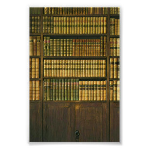Cool librarian gift photo print