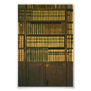Cool librarian gift photo print