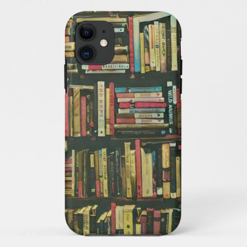 Cool library lover gift iPhone 11 case