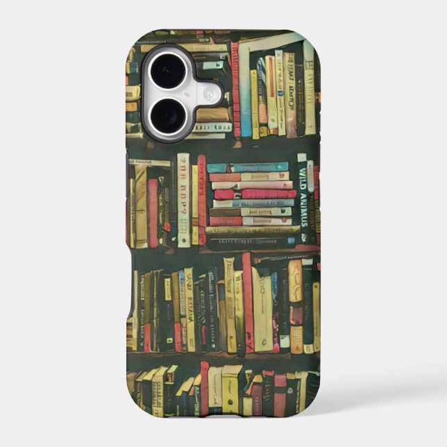 Cool library lover gift iphone case (Back)