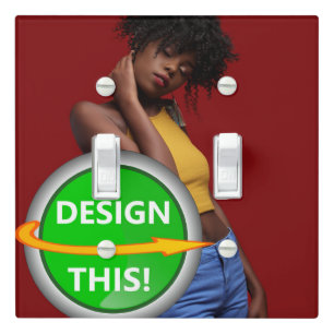 COOL! Lightswitch Cover - Double Toggle - Custom