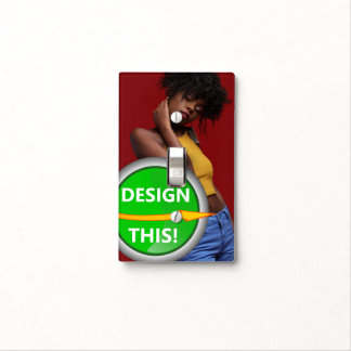COOL! Lightswitch Cover - Single Toggle - Custom