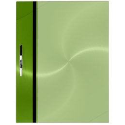 Cool Lime Stainless Steel Metal Dry-Erase Board