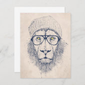 Cool lion (Front/Back)