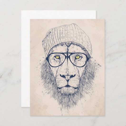 Cool lion (Front/Back)