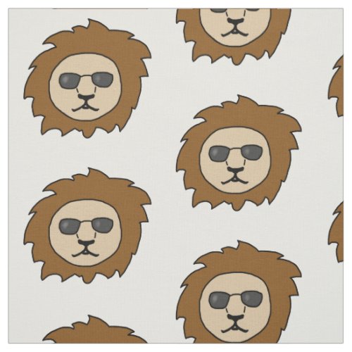 Cool Lion Fabric