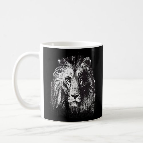 Cool Lion Head  2  Coffee Mug