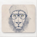 Cool lion mouse pad<br><div class="desc">cooler than cool</div>