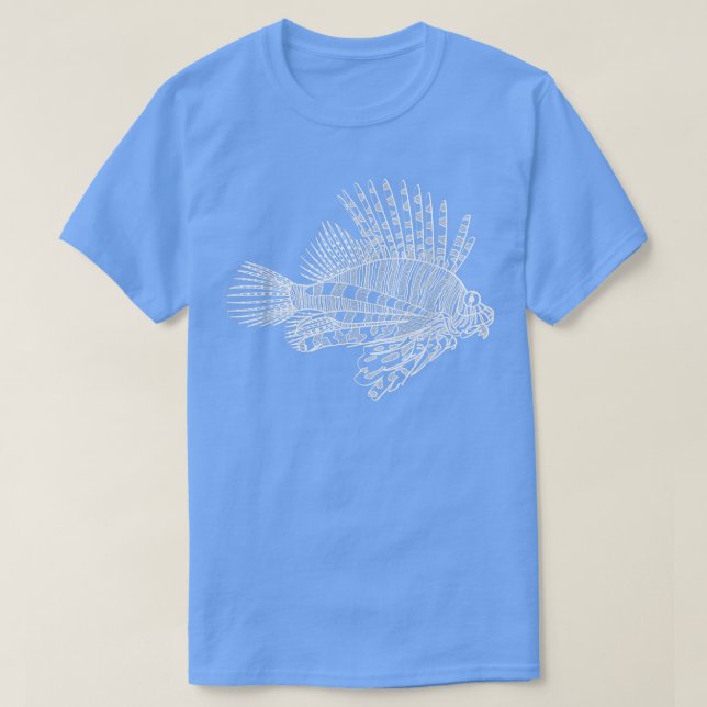 Cool Lionfish  T-Shirt (Design Front)