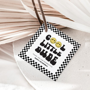 Cool Little Dude Boys Rad Custom Birthday Favor Tags