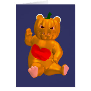 Cool Little Halloween Bear Cards