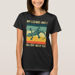 Cool Lizard For Men Women Reptile Animal Lizard T-Shirt
