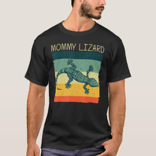 Cool Lizard For Women Mom Reptile Animal Lizard T-Shirt