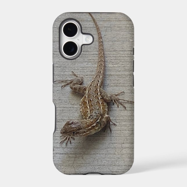 Cool Lizard Iphone Case (Back)