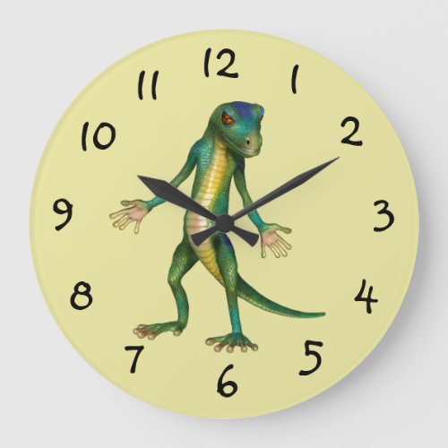 Cool Lizard Wall Clock
