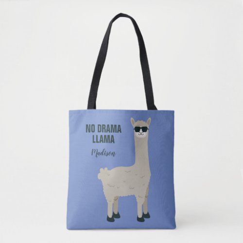 Cool Llama custom name  color bags