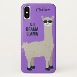Cool Llama custom name &amp; color phone cases