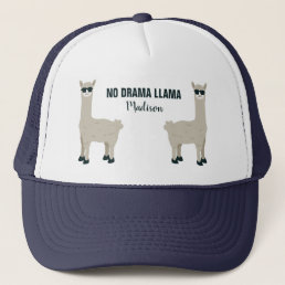 Cool Llama custom name hats
