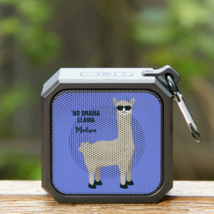 Cool Llama custom name, text & color Bluetooth Speaker
