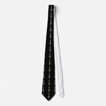 Cool Llama Riding Bicycle Cartoon Neck Tie by patcallum at Zazzle