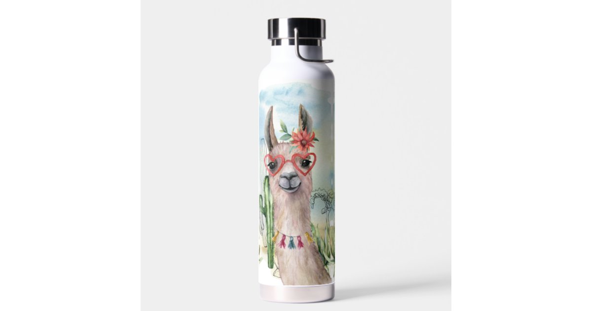 Drink Bottle Stainless Steel - Loopy Llama