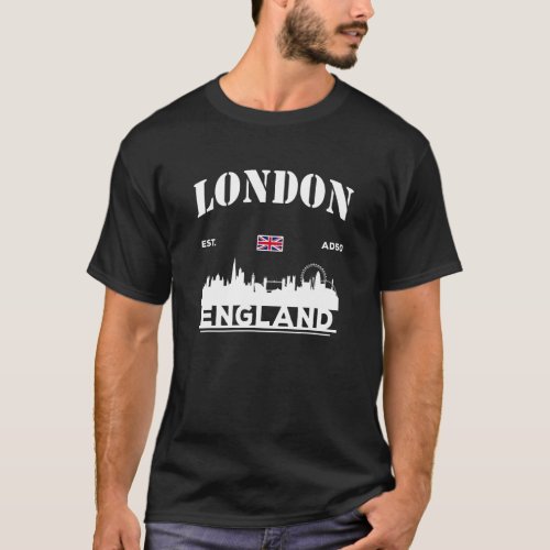 Cool London England City English  British Travel S T_Shirt